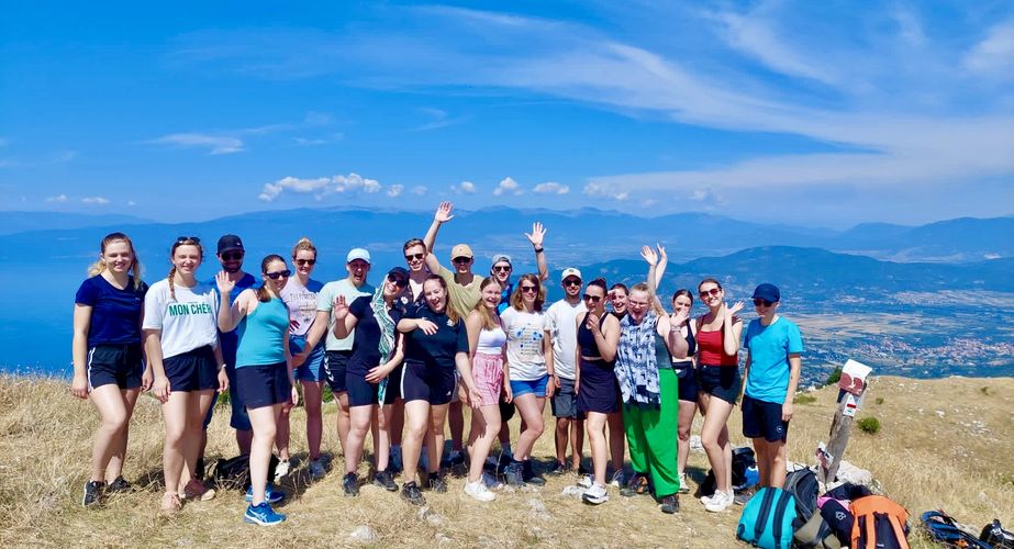 Balkan groepsfoto hiken Balkan groepsfoto hiken